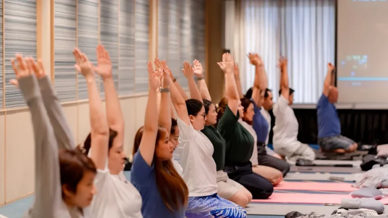 Group wellness session